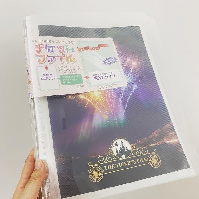 CORRECT 高透明活頁票卷收納冊