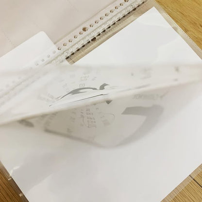 CORRECT 高透明活頁票卷收納冊