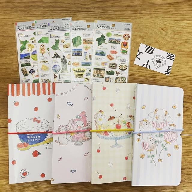 ACTIVE CORPORATION x SANRIO 貼紙收納冊