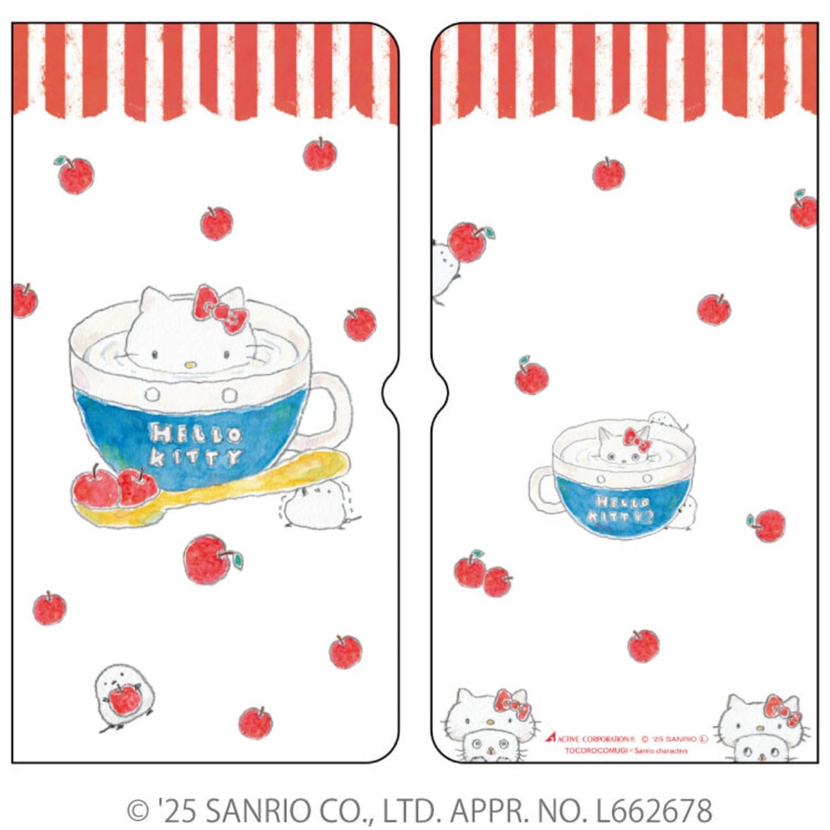 ACTIVE CORPORATION x SANRIO 貼紙收納冊