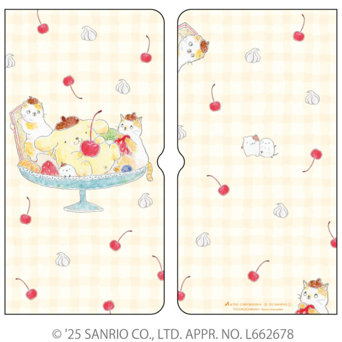 ACTIVE CORPORATION x SANRIO 貼紙收納冊