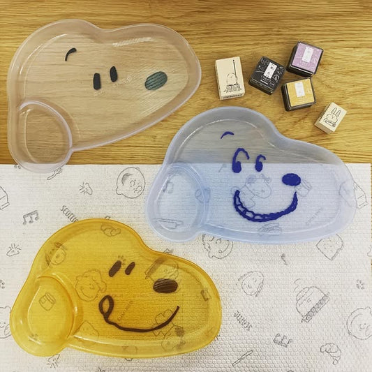 KAMIO Snoopy 透明大頭分隔碟