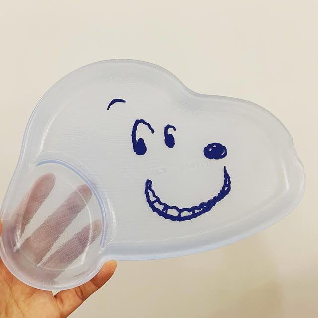 KAMIO Snoopy 透明大頭分隔碟
