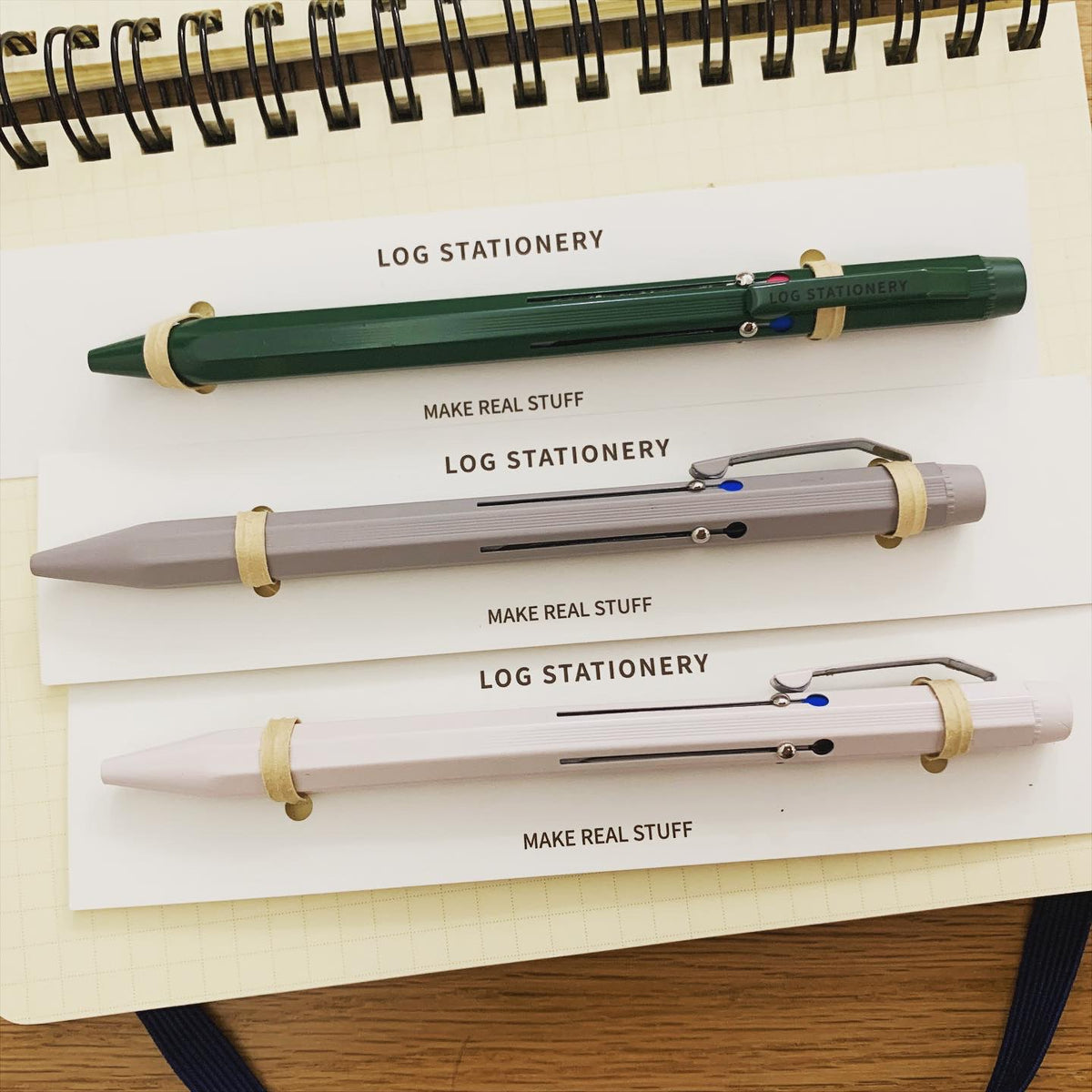 LOG STATIONERY金屬四色原子筆