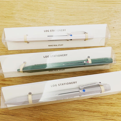 LOG STATIONERY金屬四色原子筆