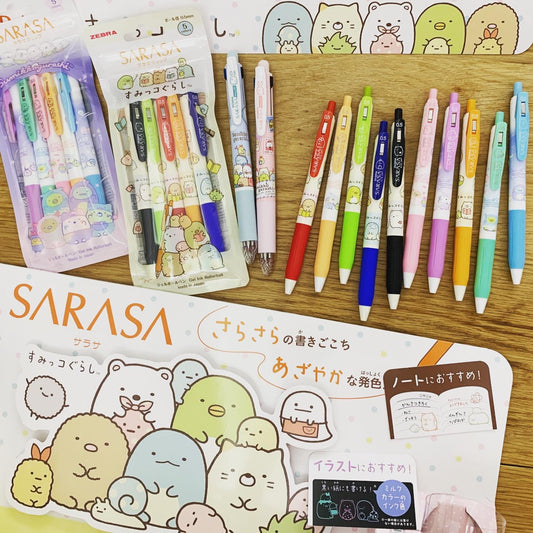 ZEBRA x 角落小夥伴 Sarasa 限定筆款