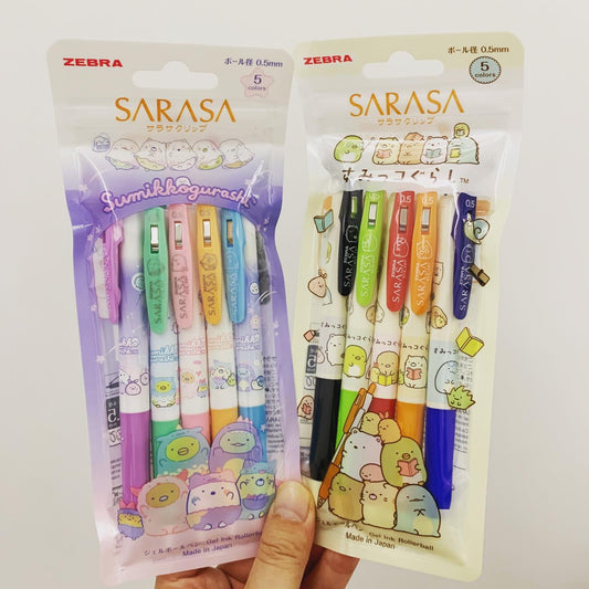 ZEBRA x 角落小夥伴 Sarasa 限定筆款