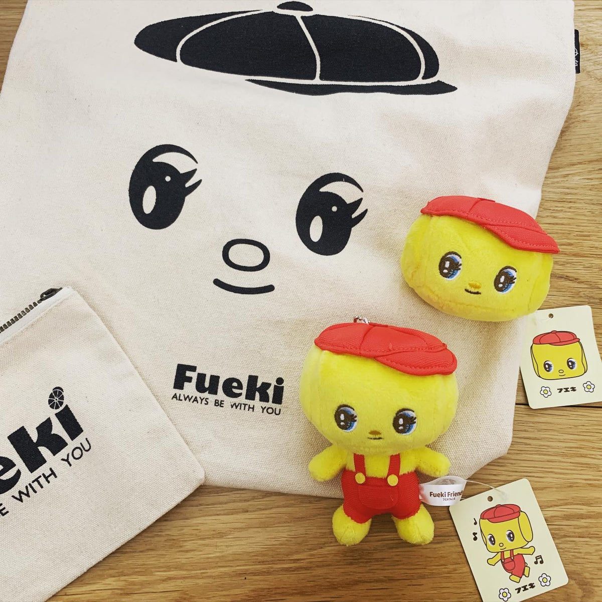 FUEKI 漿糊仔毛公仔鎖匙扣
