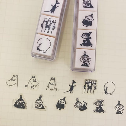 Kamio x Moomin 姆明阿美6連印章