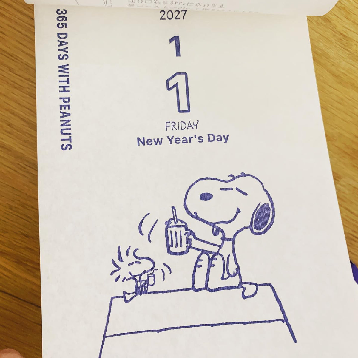 HALLMARK 2027年Snoopy 365日曆系列 - 掛牆系列