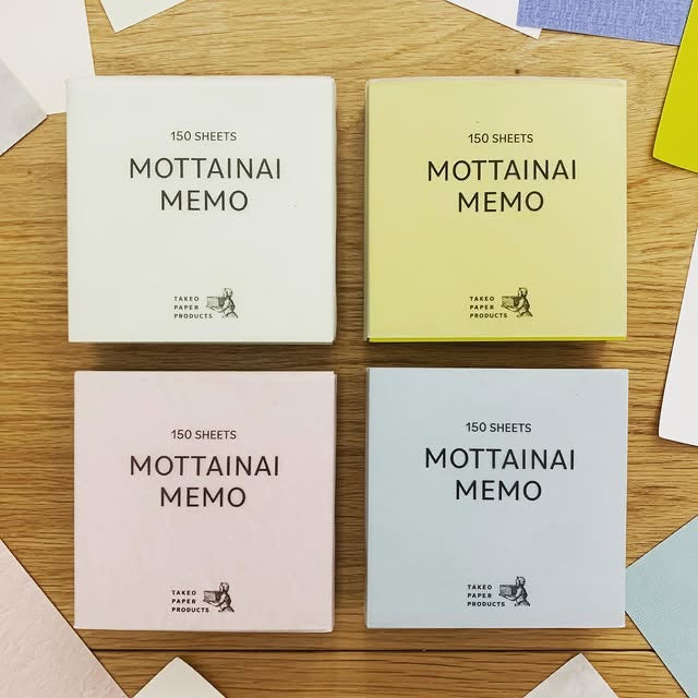 竹尾MOTTAINAI MEMO便箋