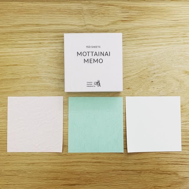 竹尾MOTTAINAI MEMO便箋