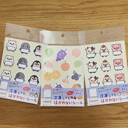 紙季彩冷凍專用不脫落貼紙