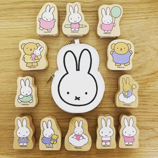KODOMONOKAO Miffy木質印章系列