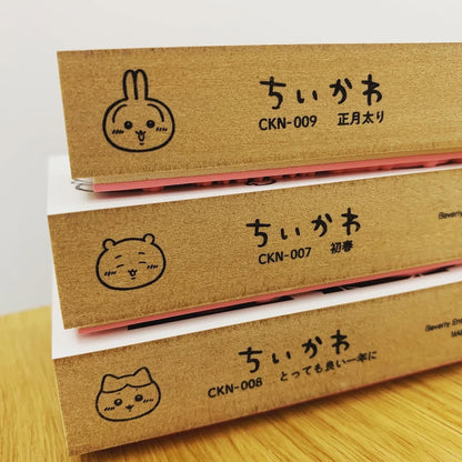 BEVERLY Chiikawa及Sanrio木印賀年郵票套裝