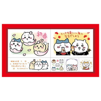 BEVERLY Chiikawa及Sanrio木印賀年郵票套裝