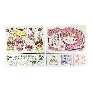 BEVERLY Chiikawa及Sanrio木印賀年郵票套裝