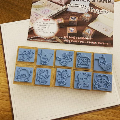 BEVERLY x SANRIO手帳木製橡皮印章