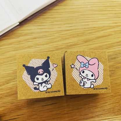 BEVERLY x SANRIO手帳木製橡皮印章